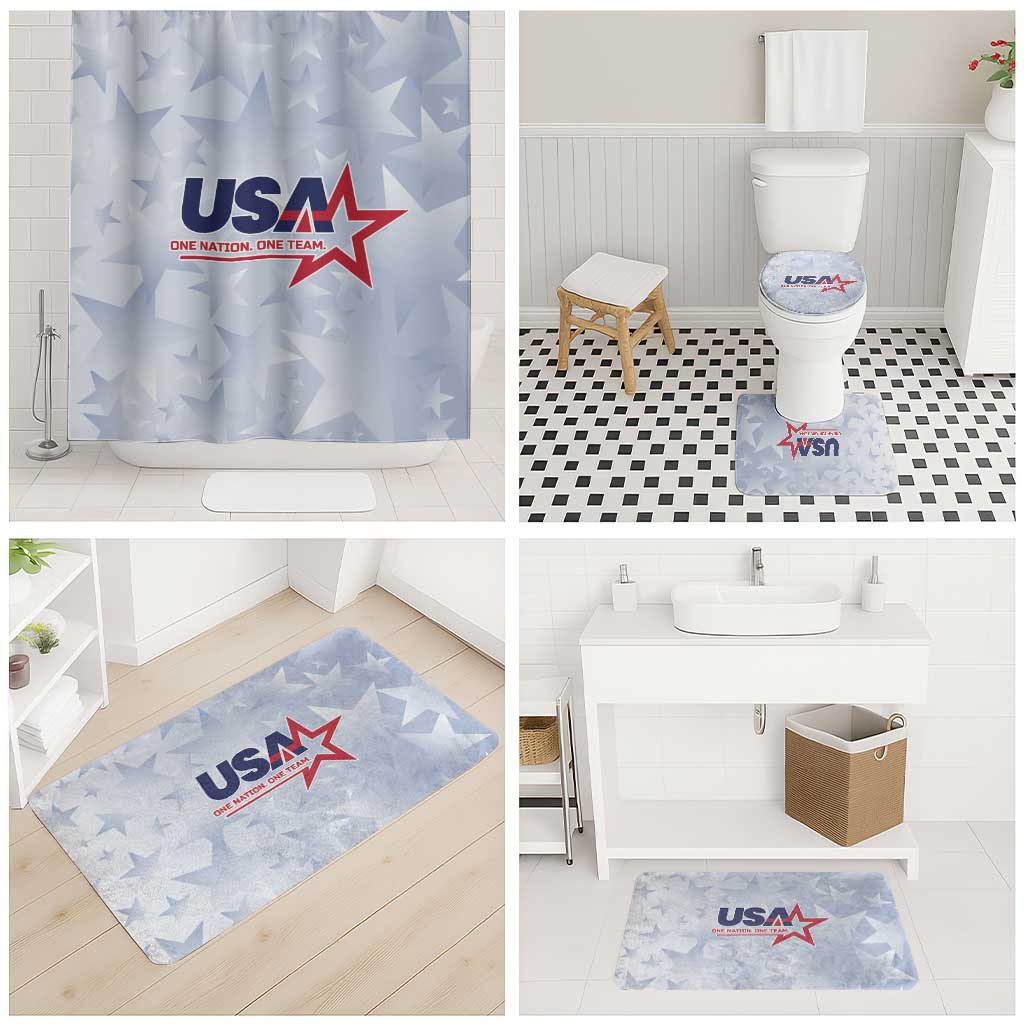 USA Soccer Team 2026 Bathroom Set One Nation One Team - Wonder Print Shop