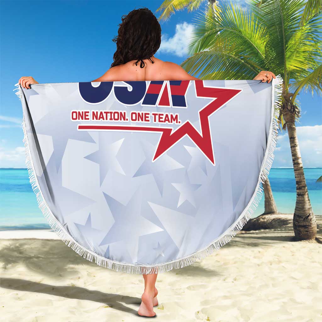 USA Soccer Team 2026 Beach Blanket One Nation One Team - Wonder Print Shop