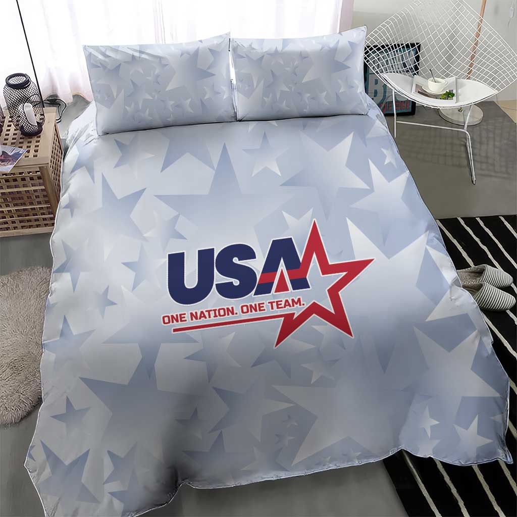 USA Soccer Team 2026 Bedding Set One Nation One Team - Wonder Print Shop