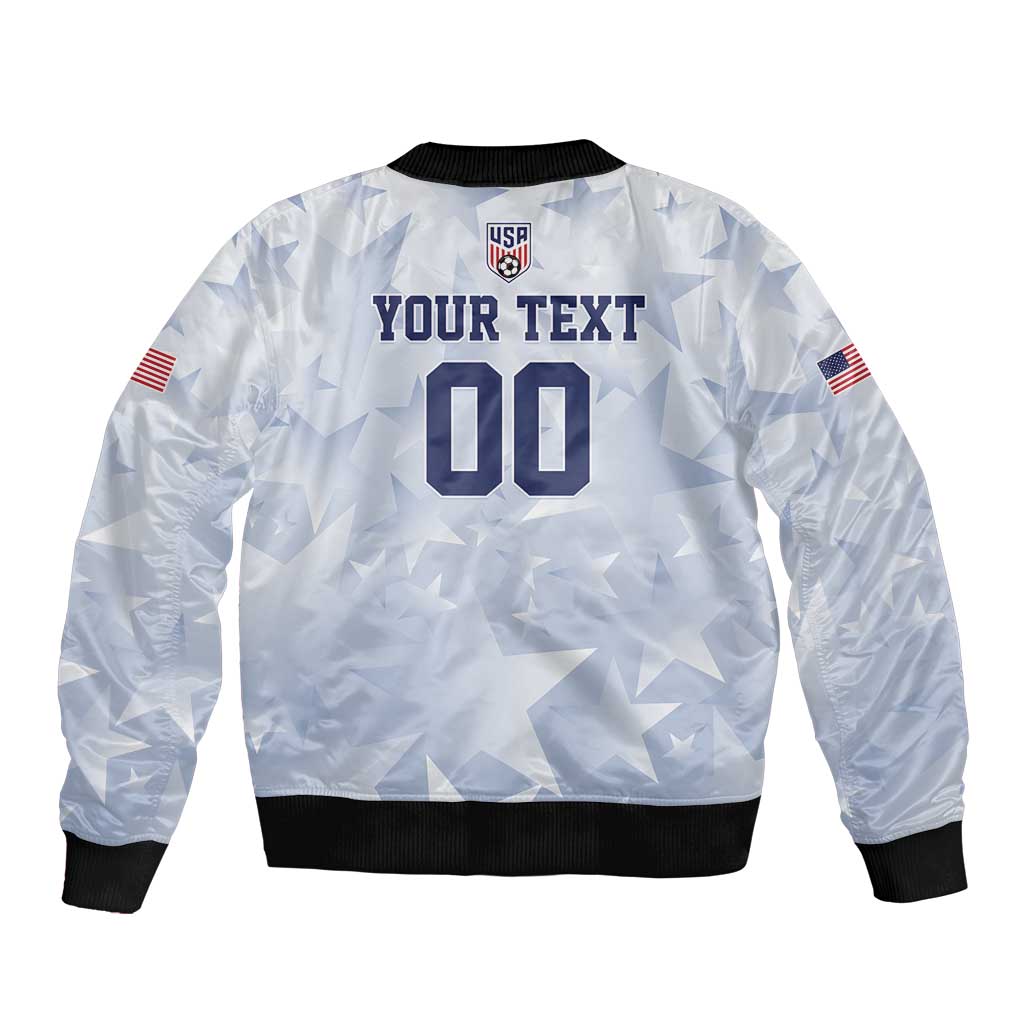 Custom USA Soccer Team 2026 Bomber Jacket One Nation One Team - Wonder Print Shop