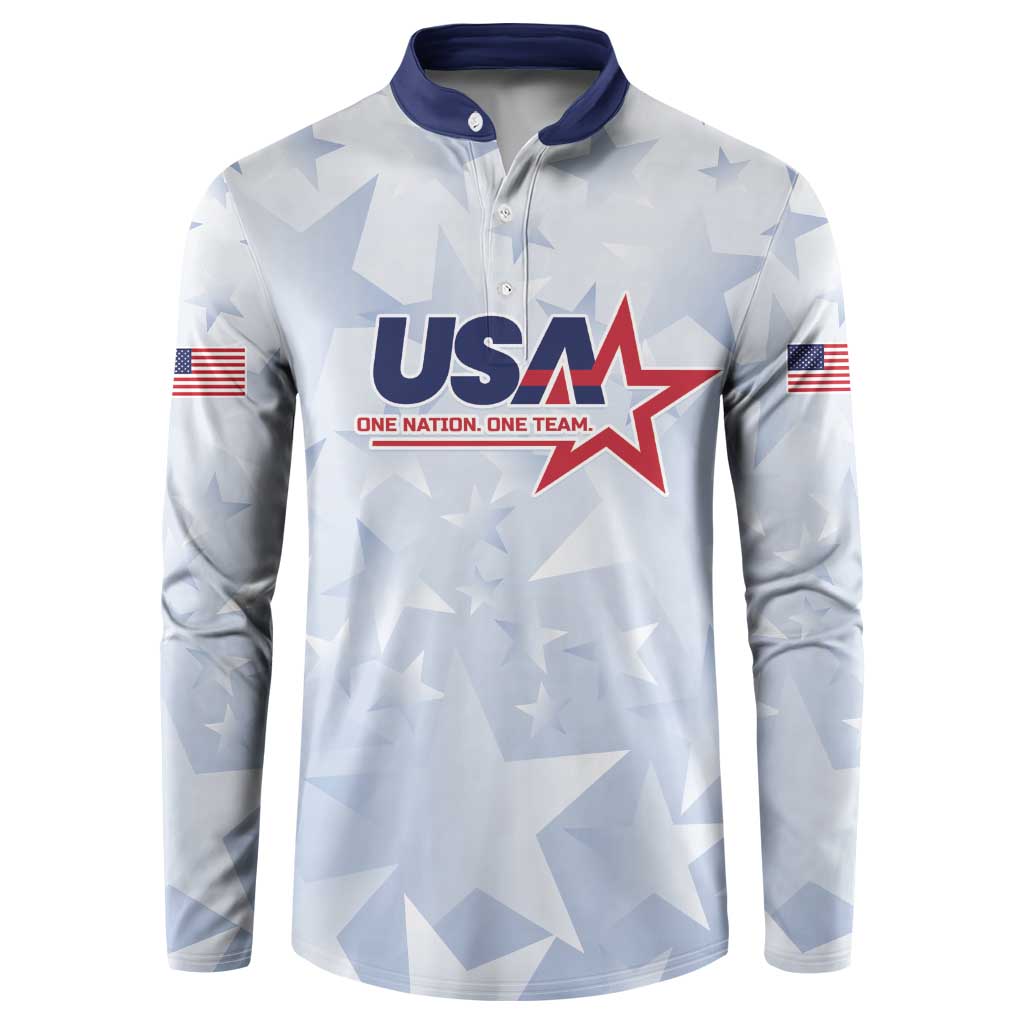 Custom USA Soccer Team 2026 Button Sweatshirt One Nation One Team - Wonder Print Shop