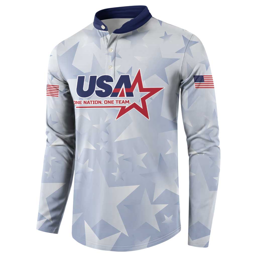 Custom USA Soccer Team 2026 Button Sweatshirt One Nation One Team - Wonder Print Shop