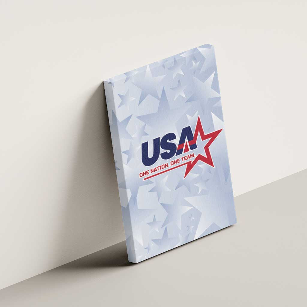 USA Soccer Team 2026 Canvas Wall Art One Nation One Team - Wonder Print Shop