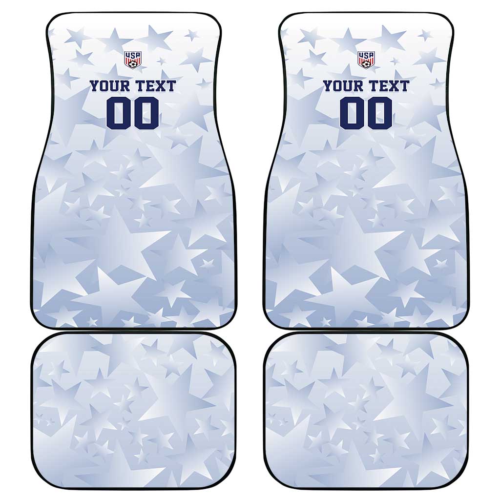 Custom USA Soccer Team 2026 Car Mats One Nation One Team - Wonder Print Shop