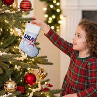 USA Soccer Team 2026 Christmas Stocking One Nation One Team - Wonder Print Shop