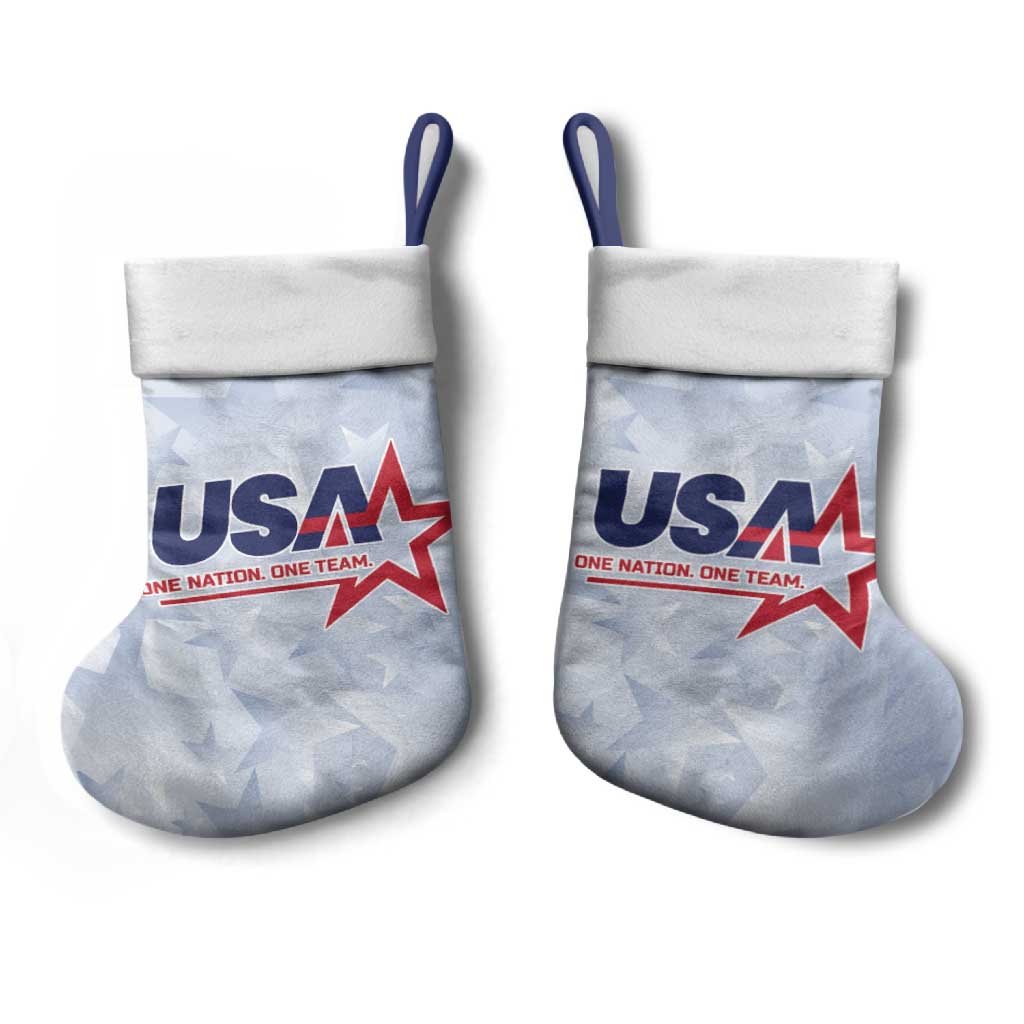 USA Soccer Team 2026 Christmas Stocking One Nation One Team - Wonder Print Shop
