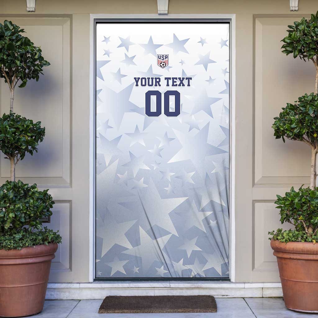 Custom USA Soccer Team 2026 Door Cover One Nation One Team - Wonder Print Shop