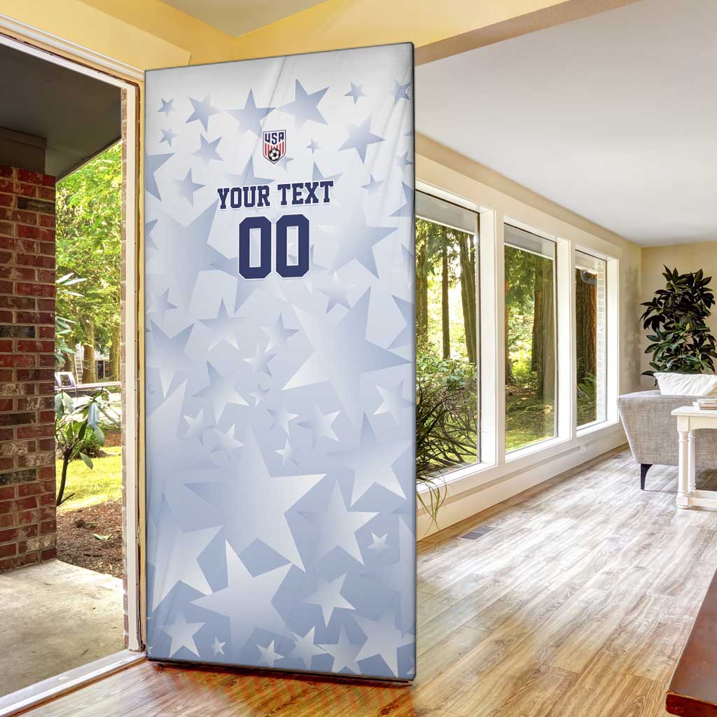 Custom USA Soccer Team 2026 Door Cover One Nation One Team - Wonder Print Shop