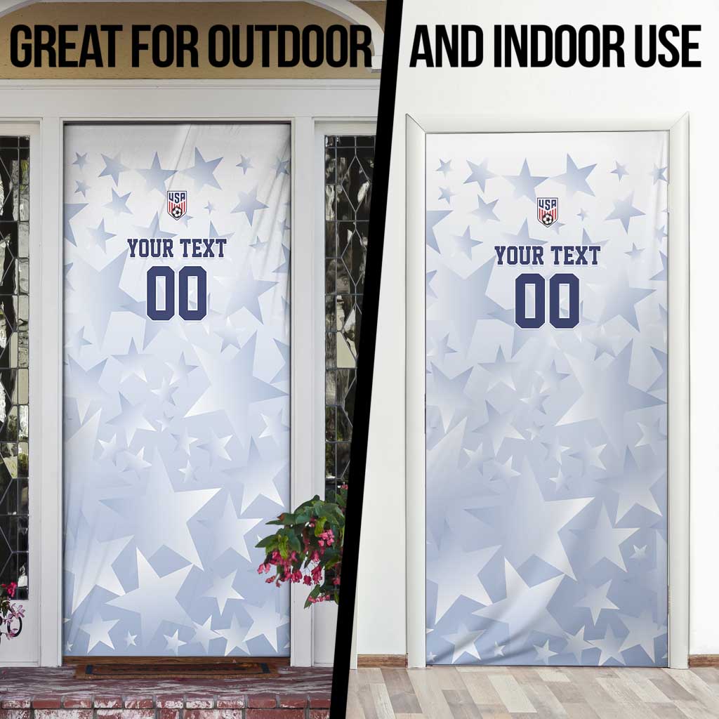 Custom USA Soccer Team 2026 Door Cover One Nation One Team - Wonder Print Shop