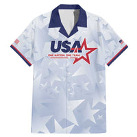 Custom USA Soccer Team 2026 Family Matching Mermaid Dress and Hawaiian Shirt One Nation One Team - Wonder Print Shop