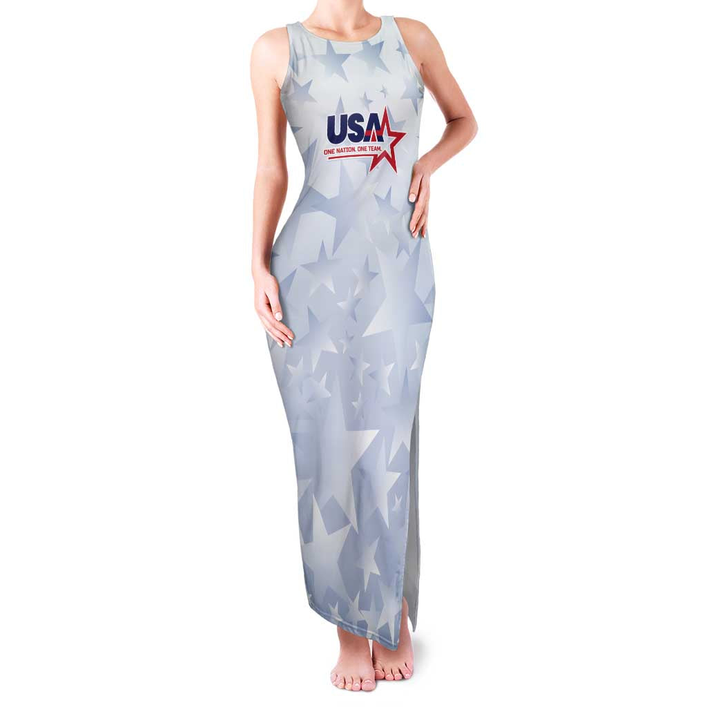 Custom USA Soccer Team 2026 Family Matching Tank Maxi Dress and Hawaiian Shirt One Nation One Team - Wonder Print Shop