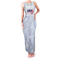 Custom USA Soccer Team 2026 Family Matching Tank Maxi Dress and Hawaiian Shirt One Nation One Team - Wonder Print Shop