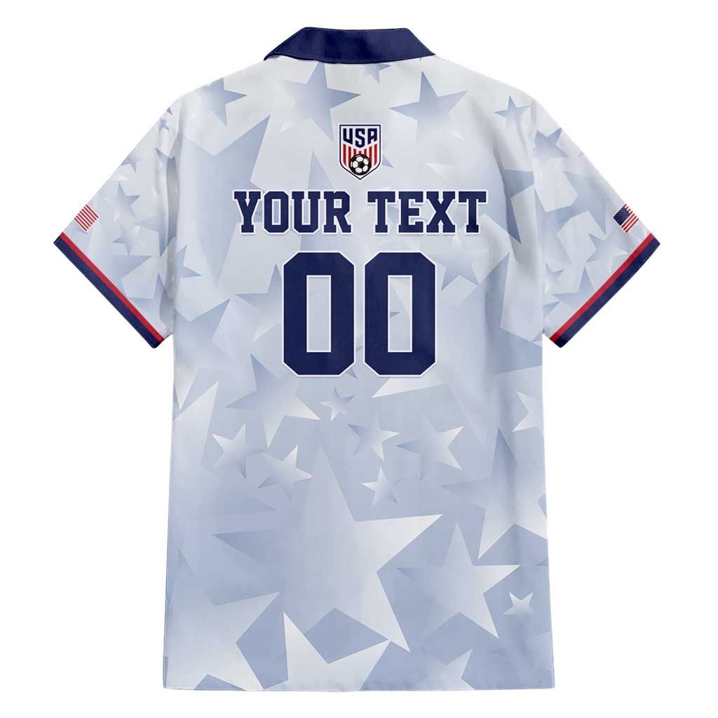 Custom USA Soccer Team 2026 Hawaiian Shirt One Nation One Team - Wonder Print Shop