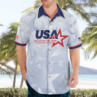 Custom USA Soccer Team 2026 Hawaiian Shirt One Nation One Team - Wonder Print Shop