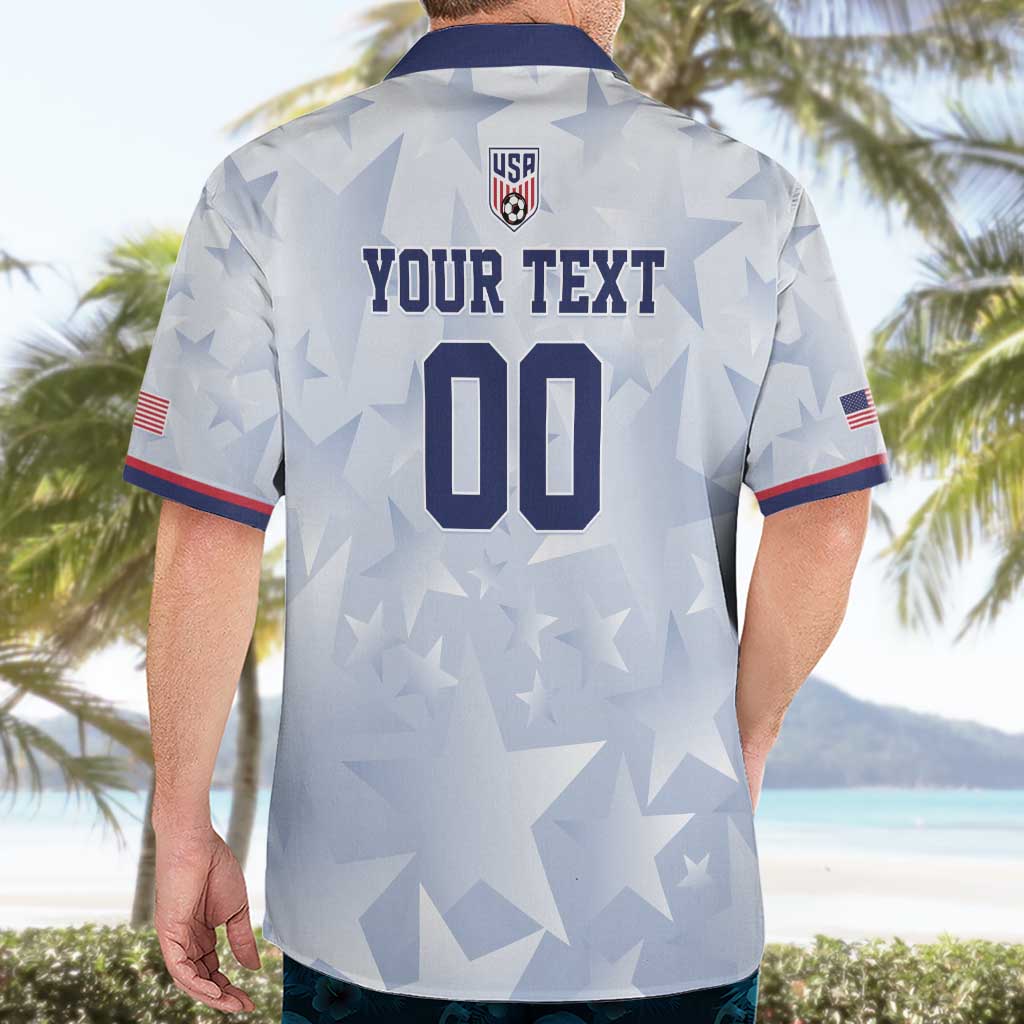 Custom USA Soccer Team 2026 Hawaiian Shirt One Nation One Team - Wonder Print Shop