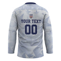 Custom USA Soccer Team 2026 Hockey Jersey One Nation One Team - Wonder Print Shop