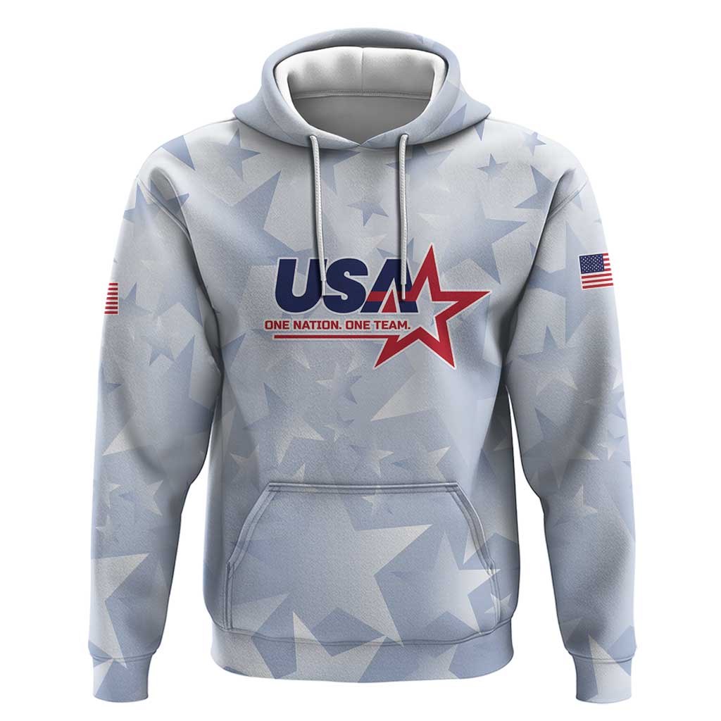 Custom USA Soccer Team 2026 Hoodie One Nation One Team - Wonder Print Shop