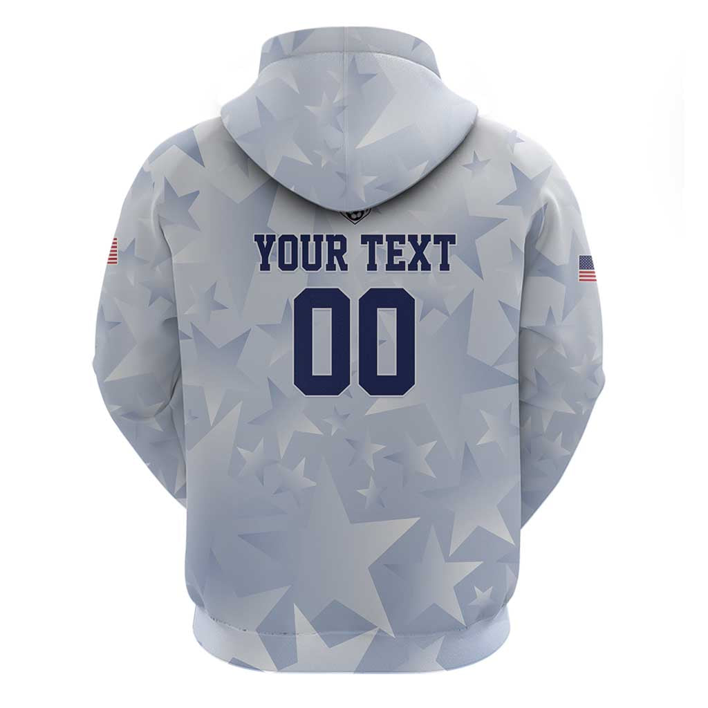 Custom USA Soccer Team 2026 Hoodie One Nation One Team - Wonder Print Shop