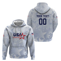 Custom USA Soccer Team 2026 Hoodie One Nation One Team - Wonder Print Shop
