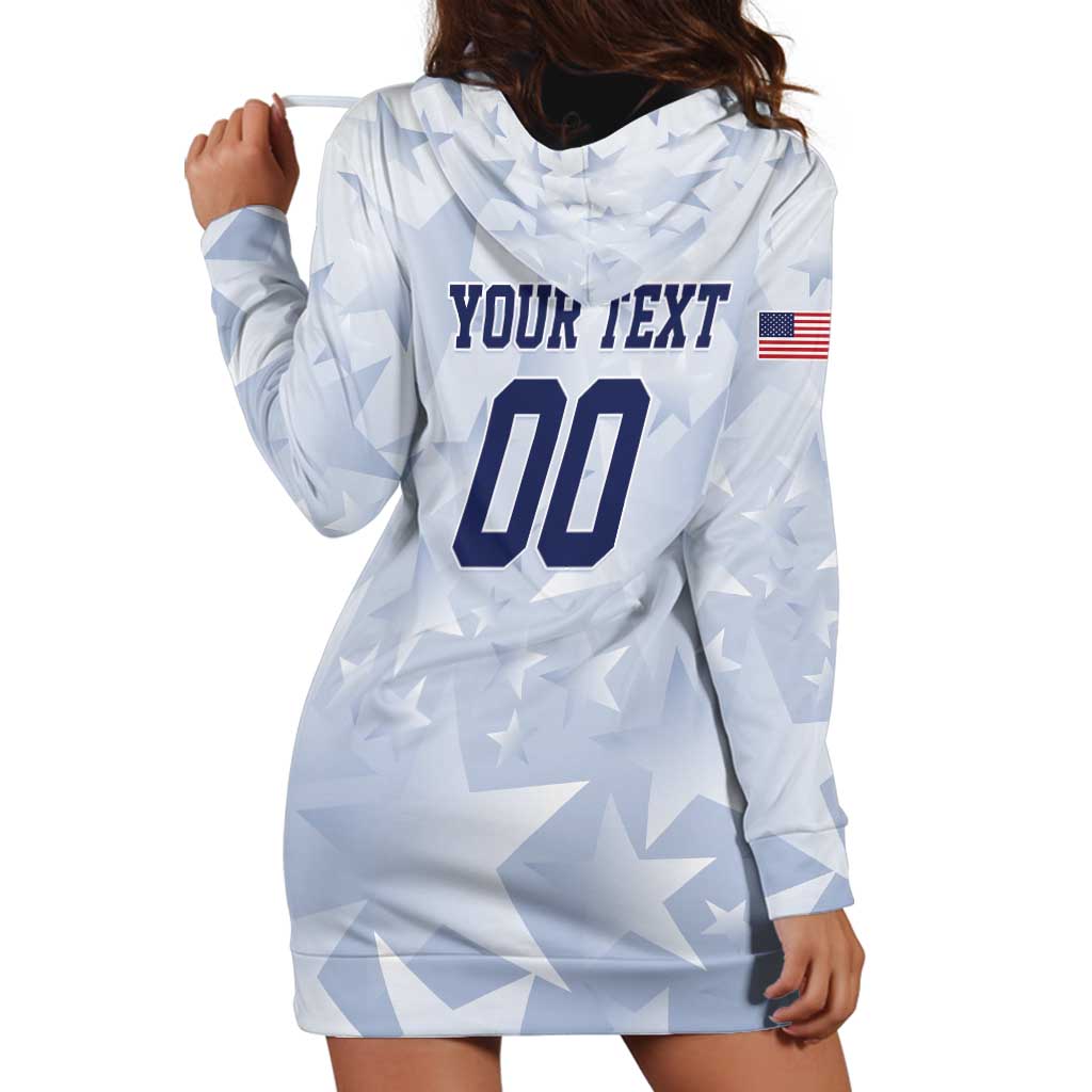 Custom USA Soccer Team 2026 Hoodie Dress One Nation One Team - Wonder Print Shop