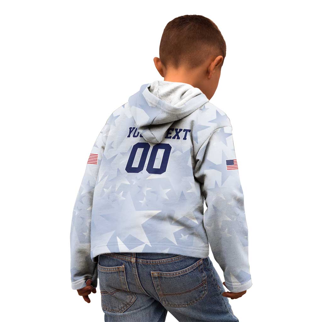 Custom USA Soccer Team 2026 Kid Hoodie One Nation One Team - Wonder Print Shop