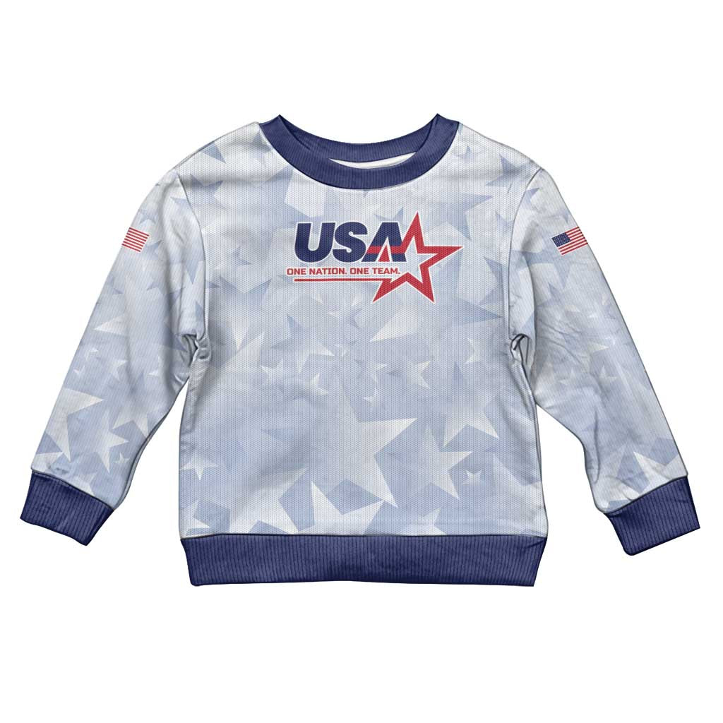 USA Soccer Team 2026 Kid Ugly Christmas Sweater One Nation One Team - Wonder Print Shop