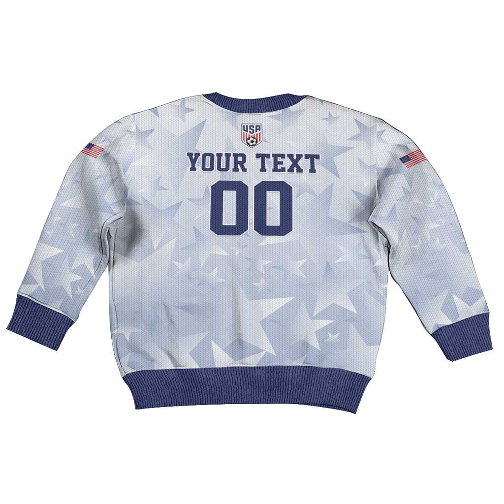 USA Soccer Team 2026 Kid Ugly Christmas Sweater One Nation One Team - Wonder Print Shop