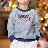 USA Soccer Team 2026 Kid Ugly Christmas Sweater One Nation One Team - Wonder Print Shop