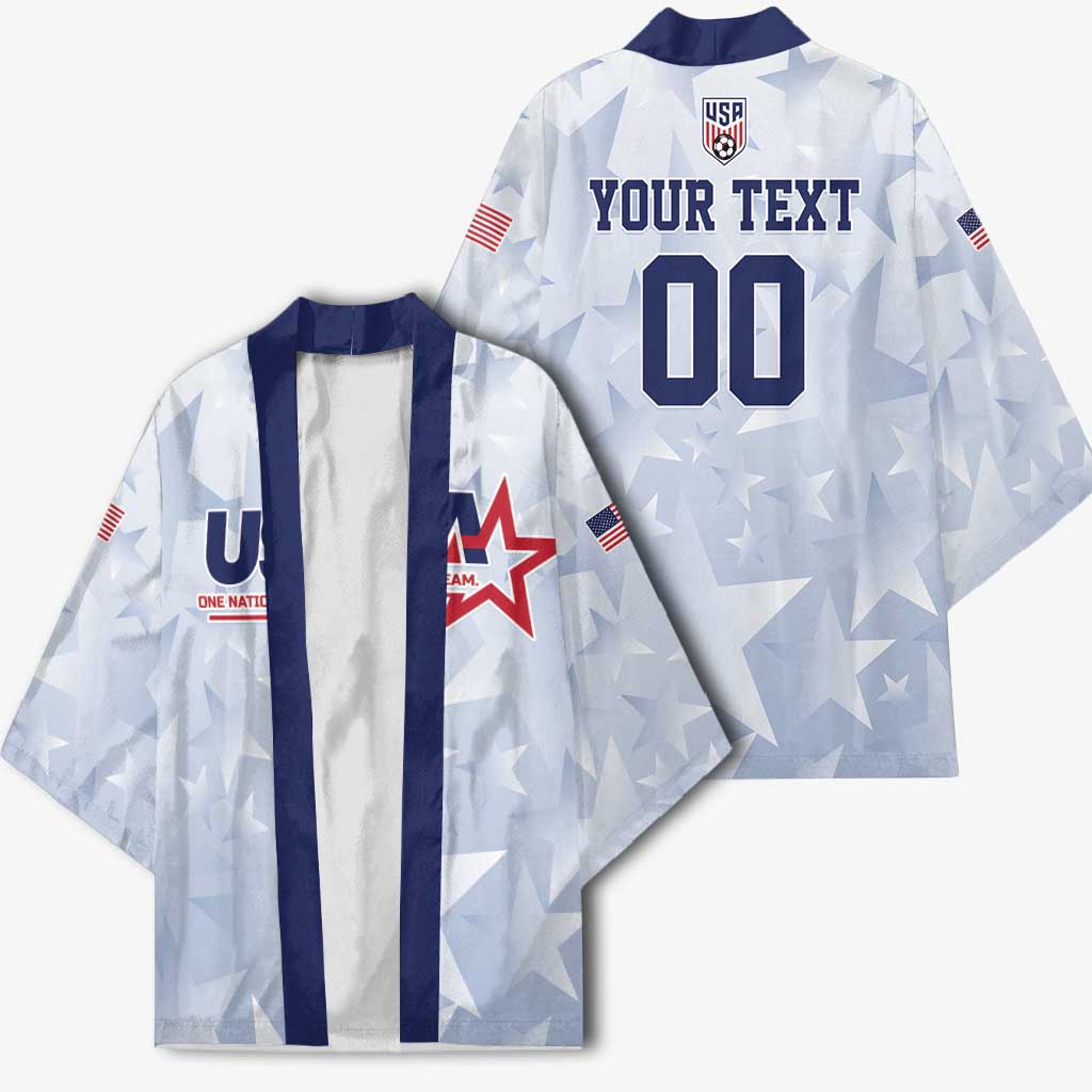 Custom USA Soccer Team 2026 Kimono One Nation One Team - Wonder Print Shop