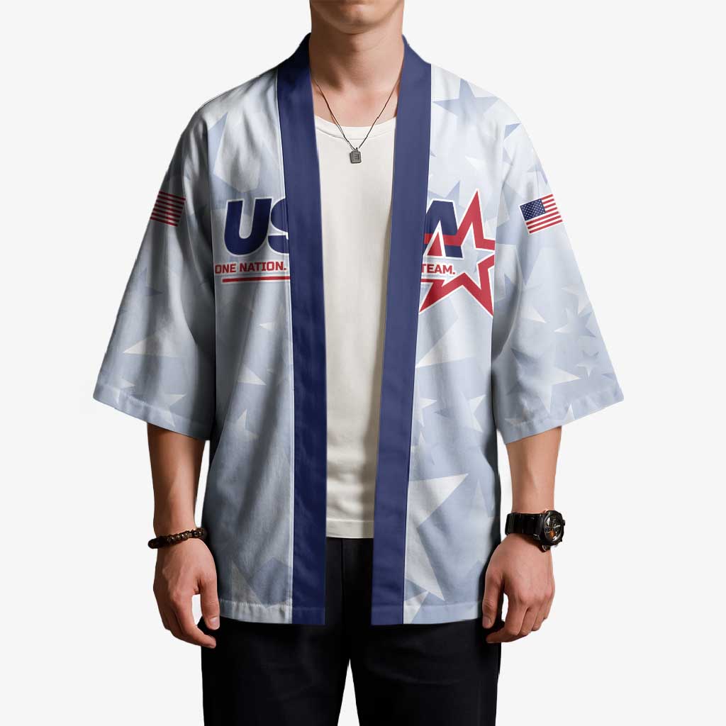 Custom USA Soccer Team 2026 Kimono One Nation One Team - Wonder Print Shop