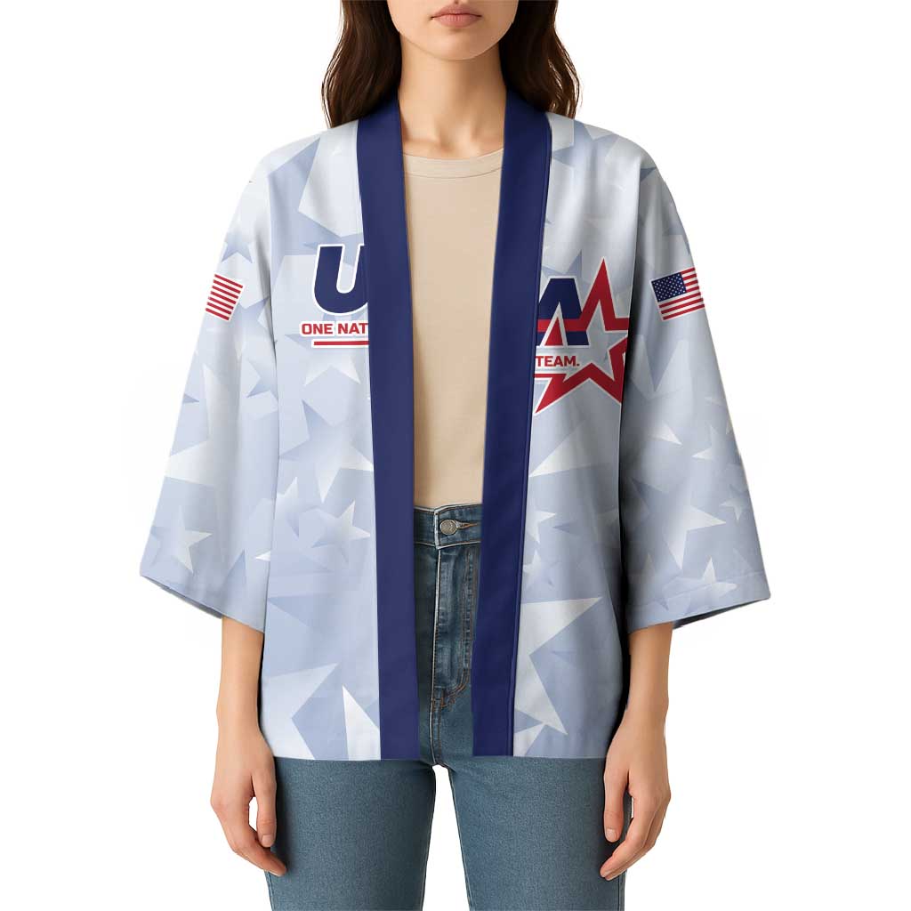 Custom USA Soccer Team 2026 Kimono One Nation One Team - Wonder Print Shop