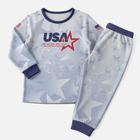 USA Soccer Team 2026 Christmas Pajama Set One Nation One Team - Wonder Print Shop