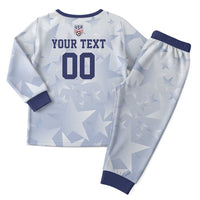 USA Soccer Team 2026 Christmas Pajama Set One Nation One Team - Wonder Print Shop