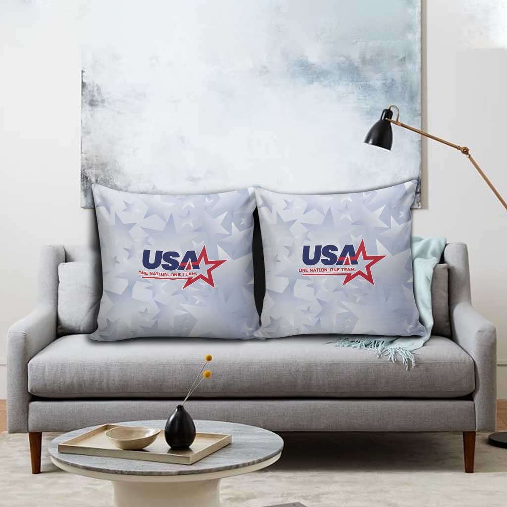 USA Soccer Team 2026 Pillow Cover One Nation One Team - Wonder Print Shop