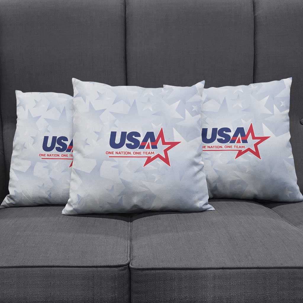 USA Soccer Team 2026 Pillow Cover One Nation One Team - Wonder Print Shop