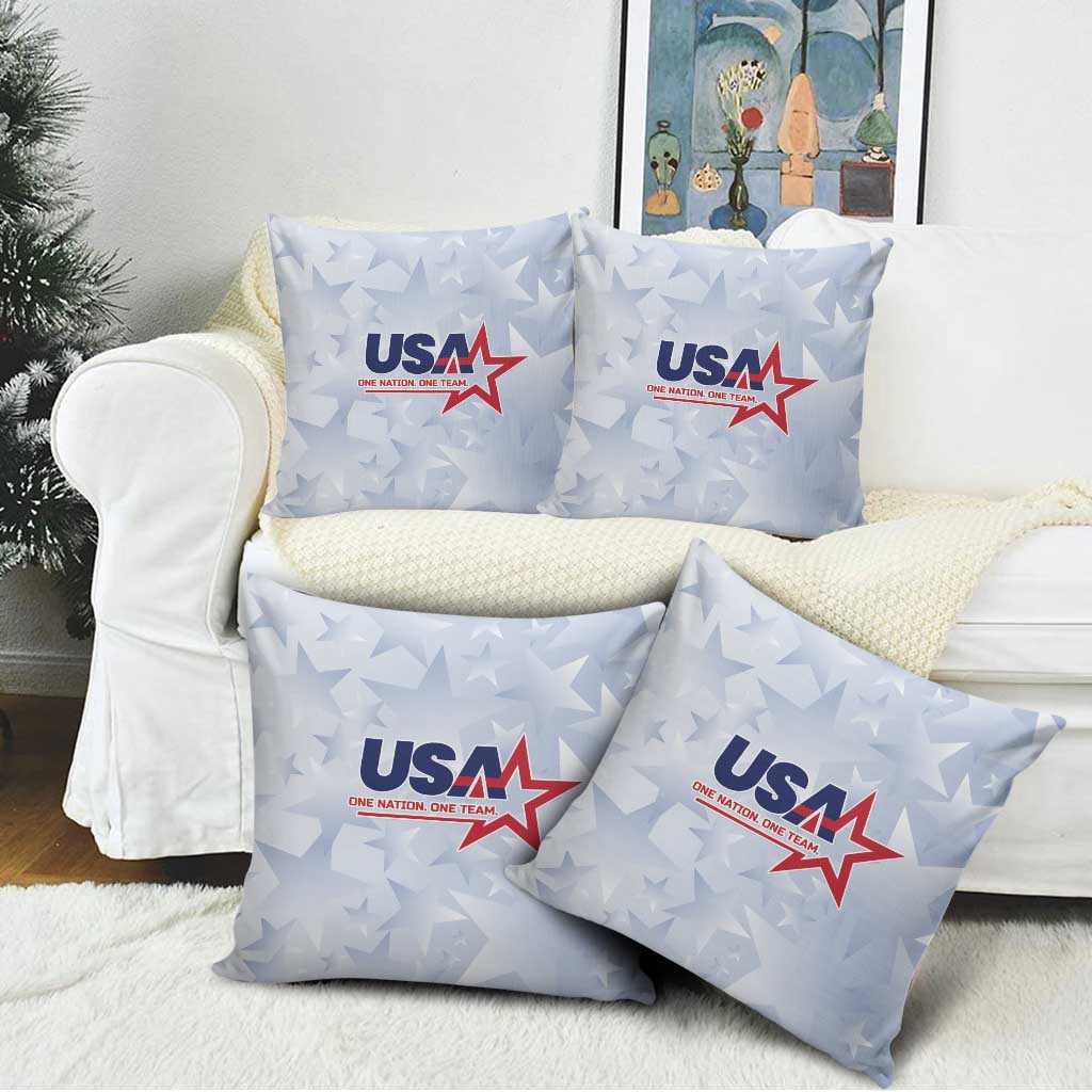 USA Soccer Team 2026 Pillow Cover One Nation One Team - Wonder Print Shop
