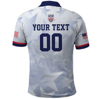 Custom USA Soccer Team 2026 Polo Shirt One Nation One Team - Wonder Print Shop