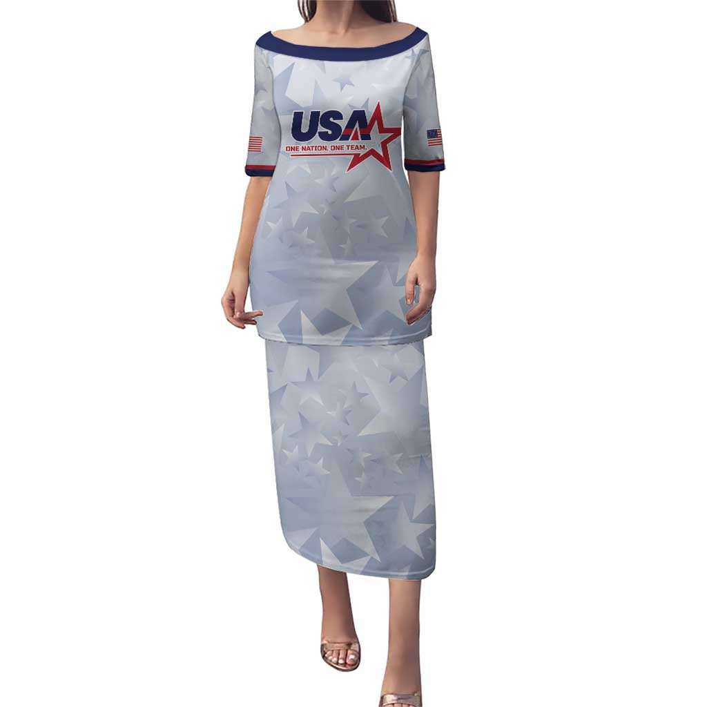 Custom USA Soccer Team 2026 Puletasi One Nation One Team - Wonder Print Shop