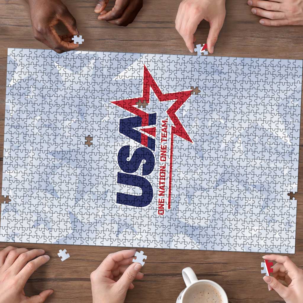 USA Soccer Team 2026 Puzzle One Nation One Team - Wonder Print Shop
