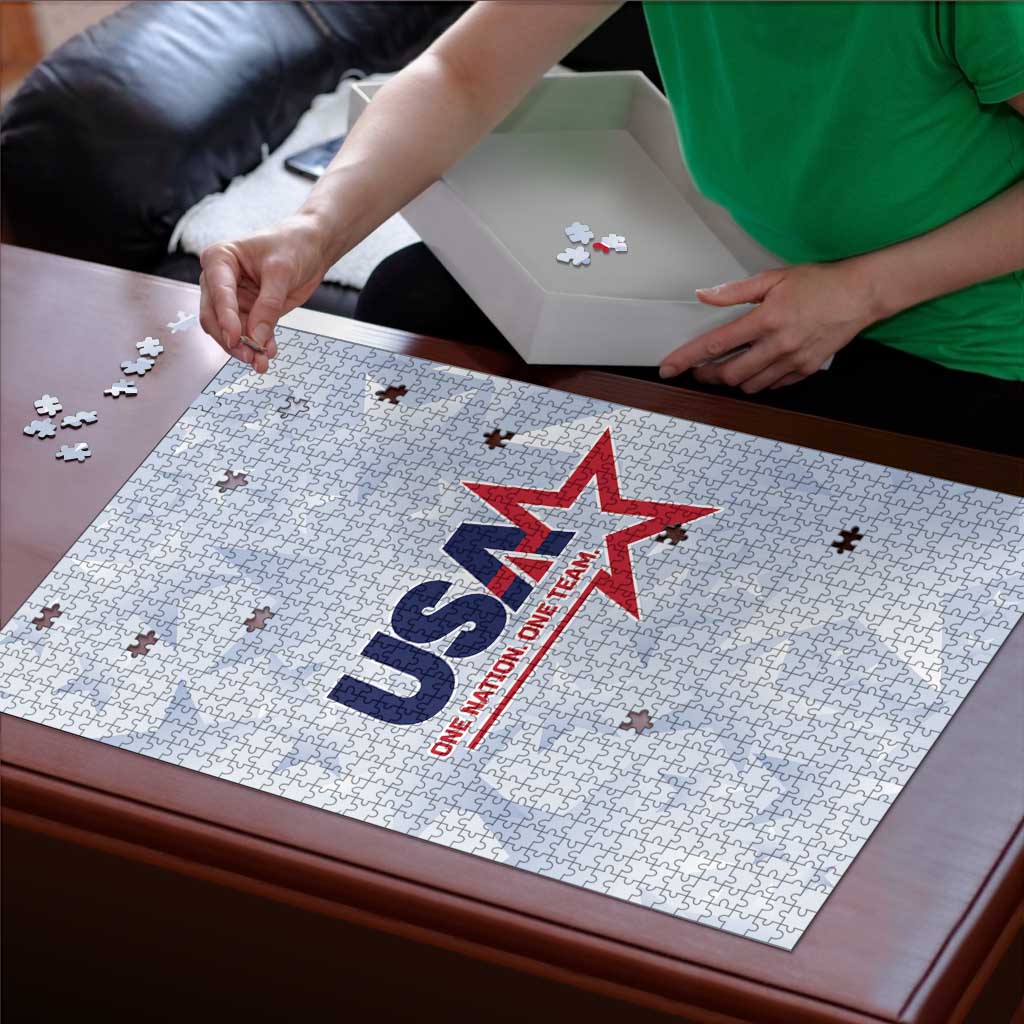 USA Soccer Team 2026 Puzzle One Nation One Team - Wonder Print Shop