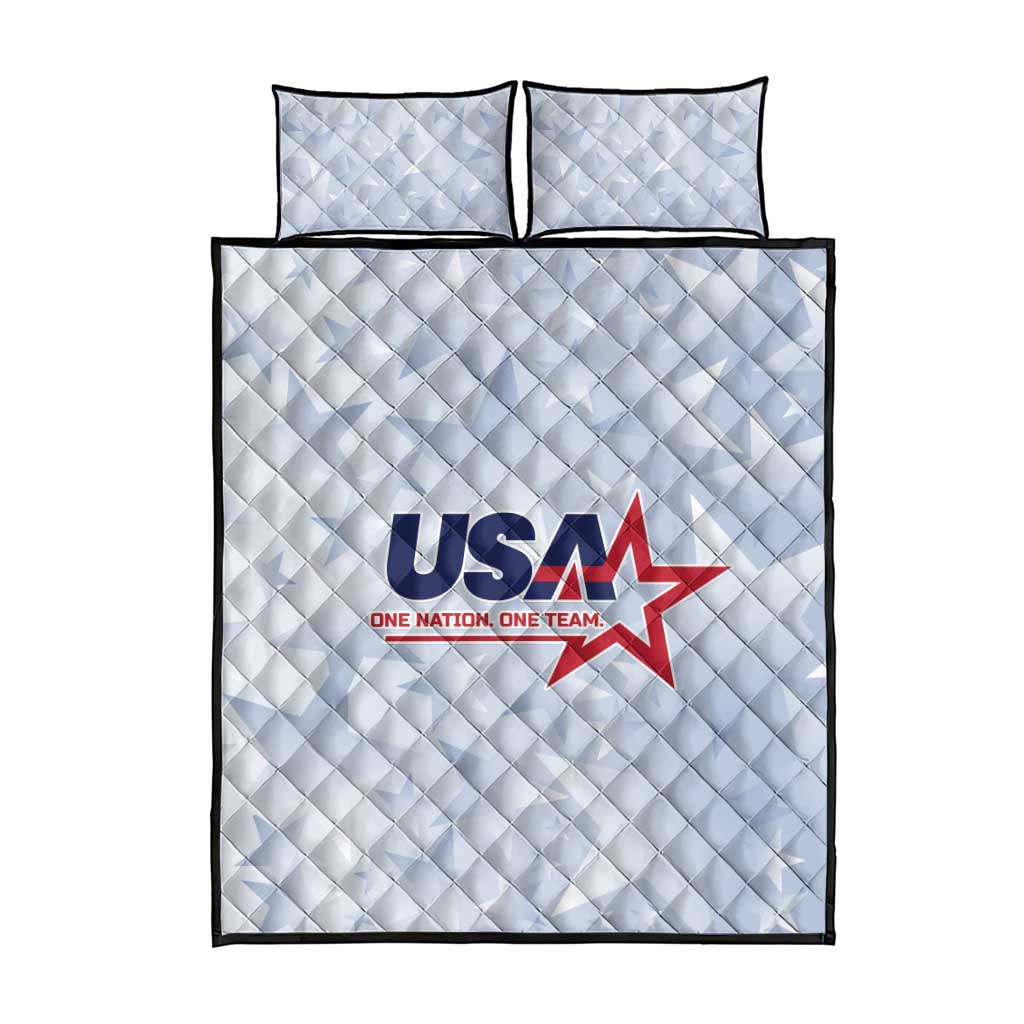 USA Soccer Team 2026 Quilt Bed Set One Nation One Team - Wonder Print Shop