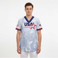 Custom USA Soccer Team 2026 Scrub Top One Nation One Team - Wonder Print Shop