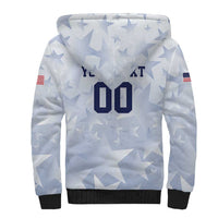 Custom USA Soccer Team 2026 Sherpa Hoodie One Nation One Team - Wonder Print Shop