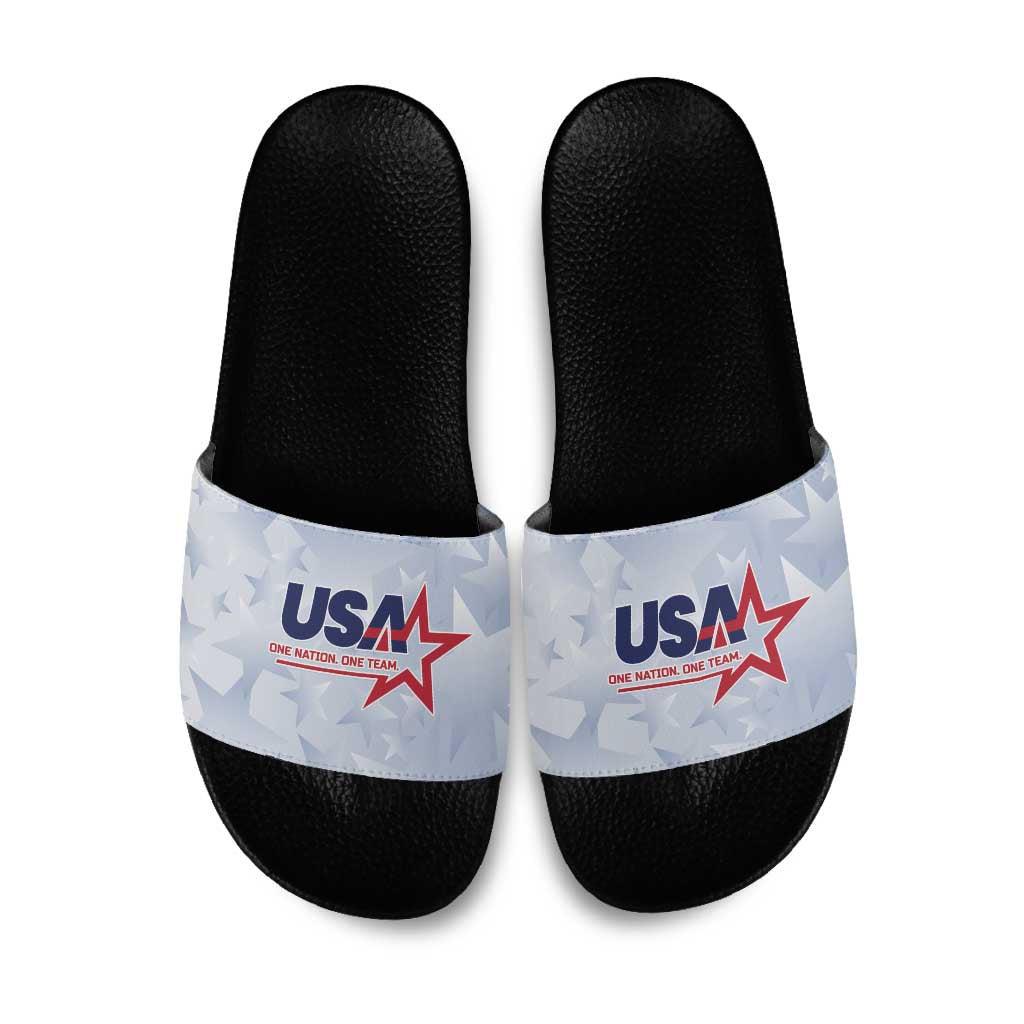 USA Soccer Team 2026 Slide Sandals One Nation One Team - Wonder Print Shop