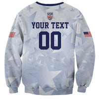 Custom USA Soccer Team 2026 Sweatshirt One Nation One Team - Wonder Print Shop