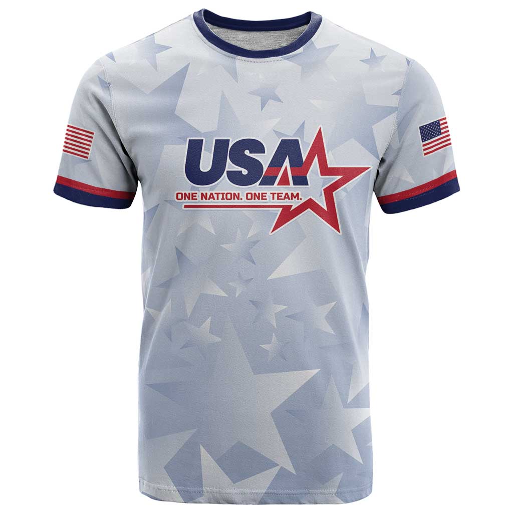 Custom USA Soccer Team 2026 T Shirt One Nation One Team - Wonder Print Shop
