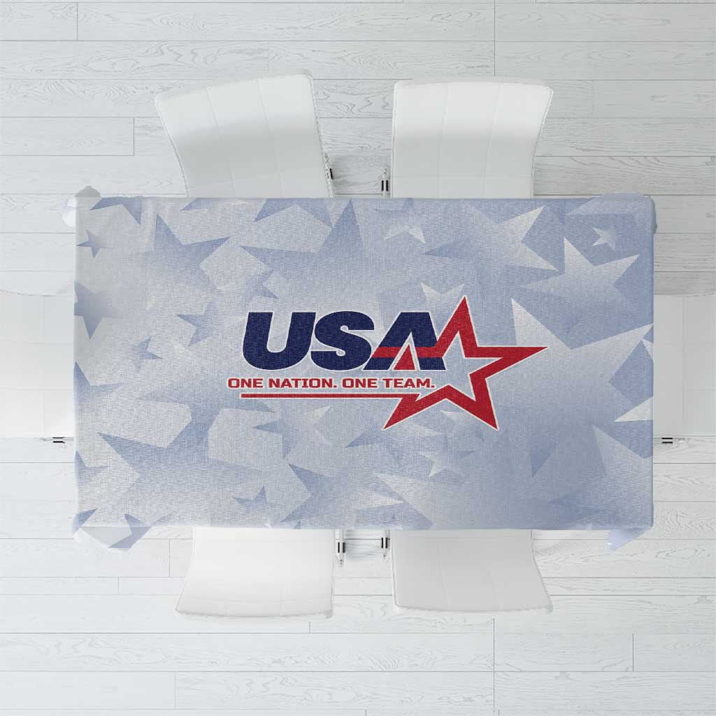 USA Soccer Team 2026 Tablecloth One Nation One Team - Wonder Print Shop
