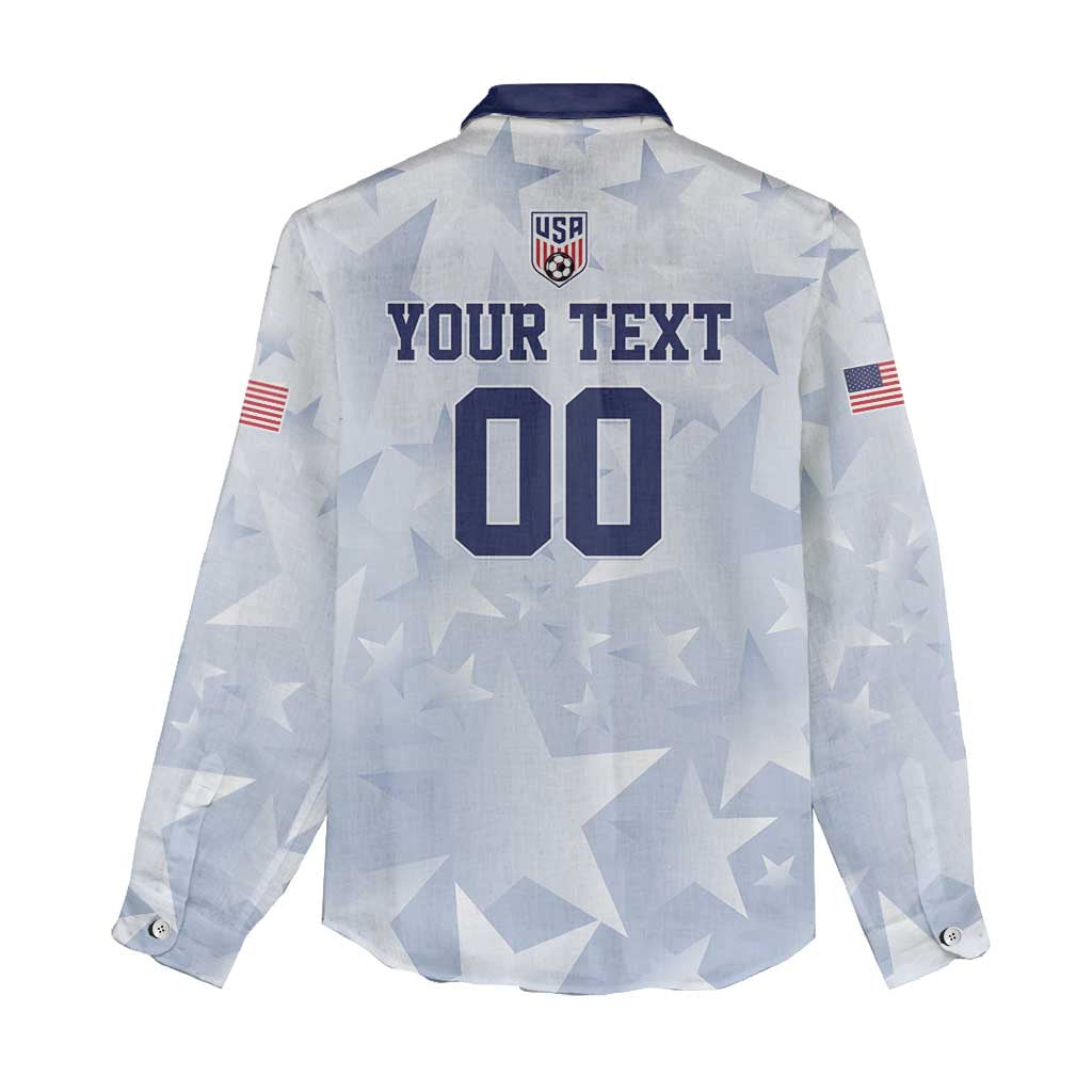 Custom USA Soccer Team 2026 Women Casual Shirt One Nation One Team - Wonder Print Shop