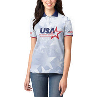 Custom USA Soccer Team 2026 Women Polo Shirt One Nation One Team - Wonder Print Shop