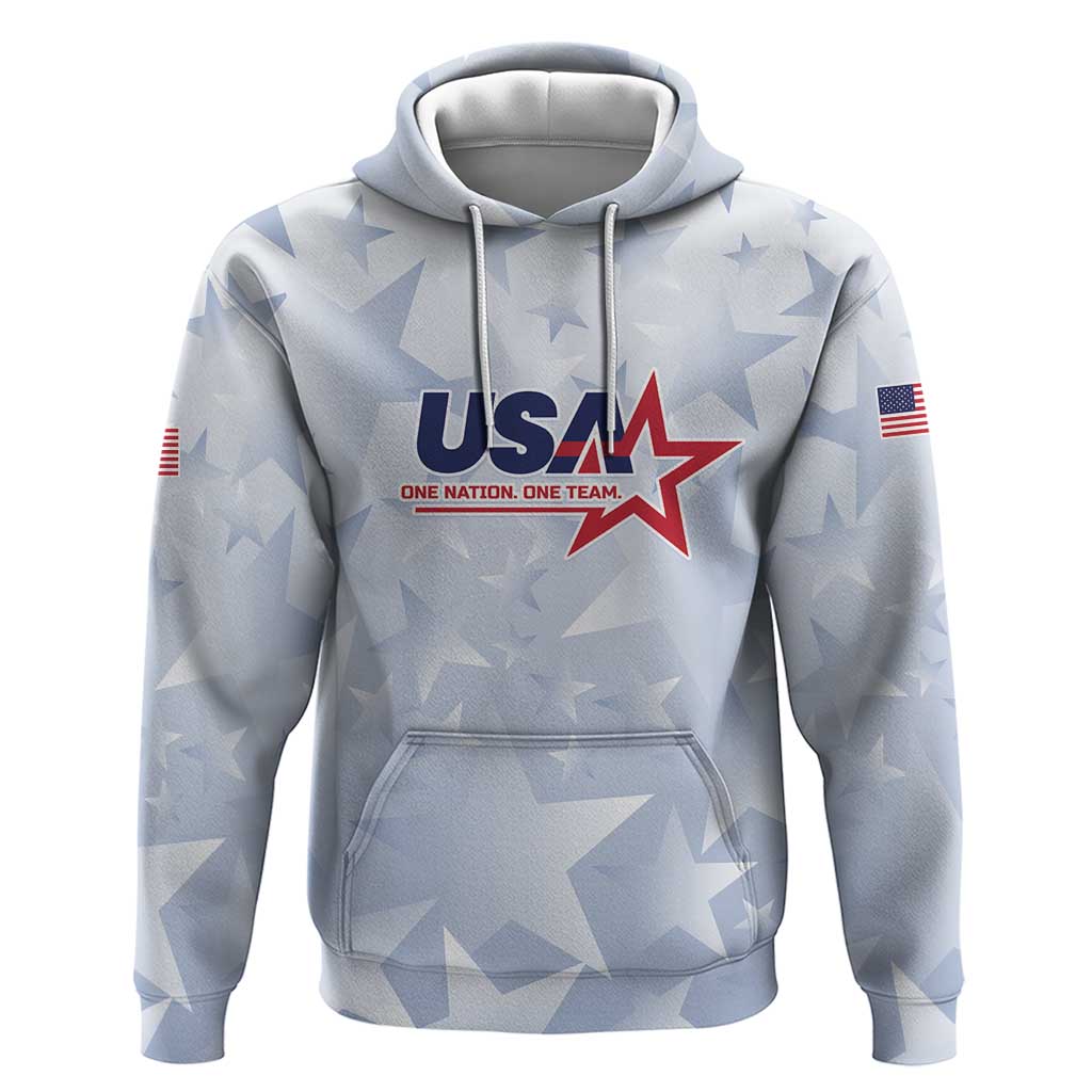 Custom USA Soccer Team 2026 Zip Hoodie One Nation One Team - Wonder Print Shop